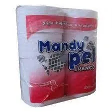 Papel Higiênico Folha Simples Branco 300mts – Mandypel