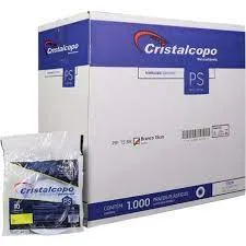 Prato Descartável Raso nº 5 com 1000 Pratos – Cristalcopo